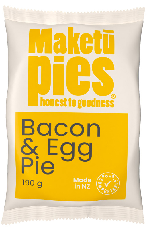 Maketu Pies - Bacon & Egg 